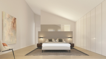 Dormitorio abuhardillado