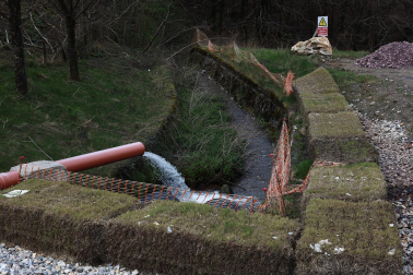 Foto de la visita de autoridades a las obras del nuevo túnel de Belate