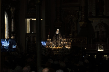 Fotos del traslado de La Dolorosa en Pamplona