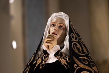Fotos del traslado de La Dolorosa en Pamplona