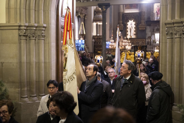 Fotos del traslado de La Dolorosa en Pamplona