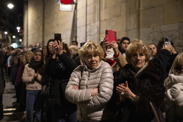 Fotos del traslado de La Dolorosa en Pamplona