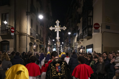 Fotos del traslado de La Dolorosa en Pamplona