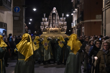 Fotos del traslado de La Dolorosa en Pamplona