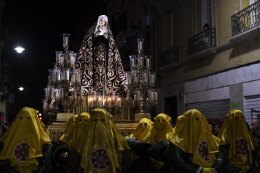 Fotos del traslado de La Dolorosa en Pamplona