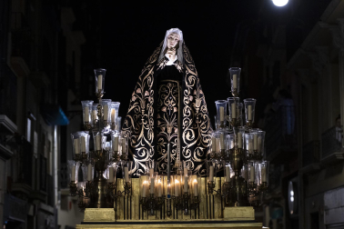 Fotos del traslado de La Dolorosa en Pamplona