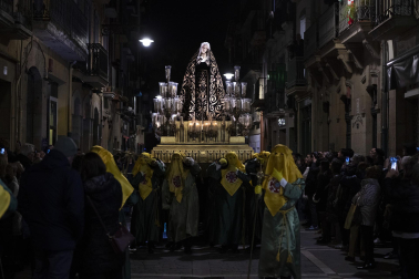 Fotos del traslado de La Dolorosa en Pamplona