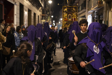Fotos del traslado de La Dolorosa en Pamplona