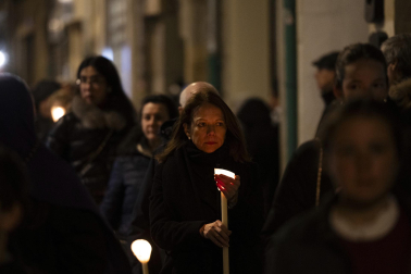 Fotos del traslado de La Dolorosa en Pamplona