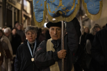 Fotos del traslado de La Dolorosa en Pamplona