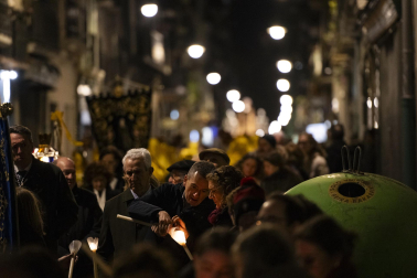Fotos del traslado de La Dolorosa en Pamplona