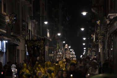 Fotos del traslado de La Dolorosa en Pamplona