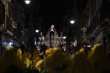 Fotos del traslado de La Dolorosa en Pamplona