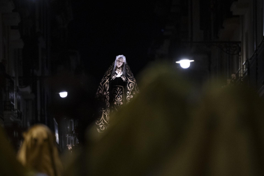 Fotos del traslado de La Dolorosa en Pamplona