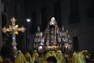 Fotos del traslado de La Dolorosa en Pamplona
