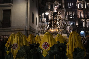 Fotos del traslado de La Dolorosa en Pamplona