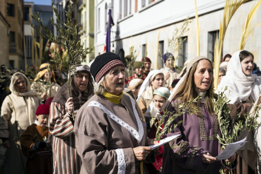 Celebración del Domingo de Ramos en Pamplona.