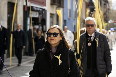 Celebración del Domingo de Ramos en Pamplona.