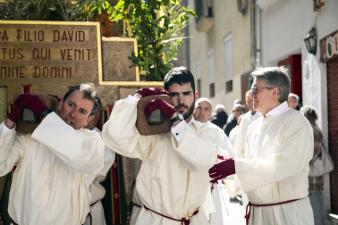 Celebración del Domingo de Ramos en Pamplona.