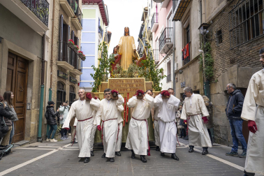 Celebración del Domingo de Ramos en Pamplona.