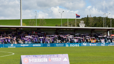 Foto de la victoria de Osasuna Promesas ante el Guadalajara