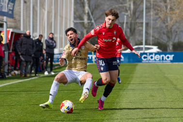 Foto de la victoria de Osasuna Promesas ante el Guadalajara