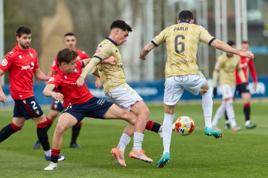 Foto de la victoria de Osasuna Promesas ante el Guadalajara