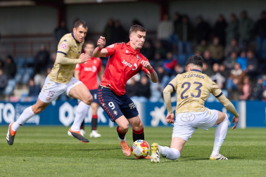 Foto de la victoria de Osasuna Promesas ante el Guadalajara