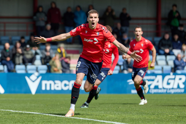 Foto de la victoria de Osasuna Promesas ante el Guadalajara