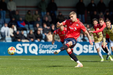 Foto de la victoria de Osasuna Promesas ante el Guadalajara