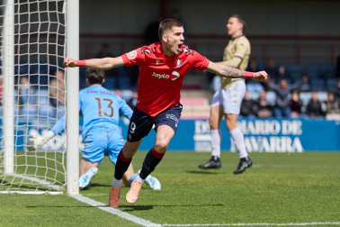 Foto de la victoria de Osasuna Promesas ante el Guadalajara