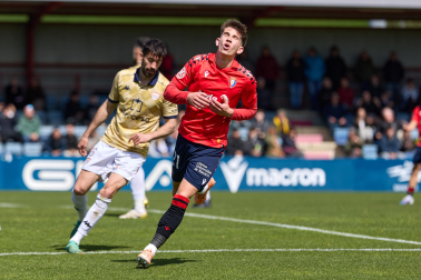 Foto de la victoria de Osasuna Promesas ante el Guadalajara