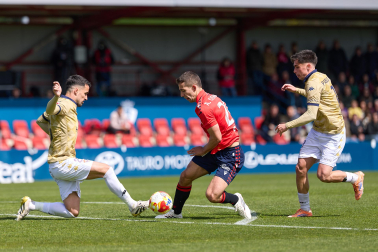 Foto de la victoria de Osasuna Promesas ante el Guadalajara