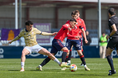 Foto de la victoria de Osasuna Promesas ante el Guadalajara