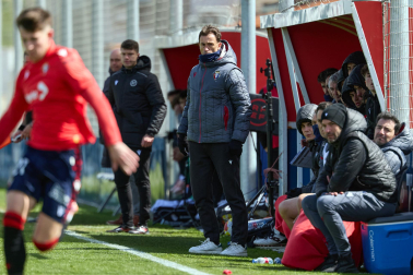 Foto de la victoria de Osasuna Promesas ante el Guadalajara