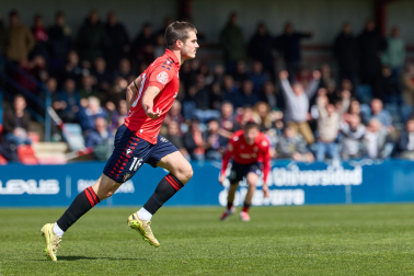 Foto de la victoria de Osasuna Promesas ante el Guadalajara