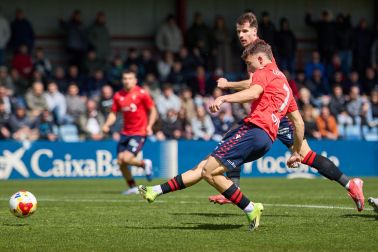 Foto de la victoria de Osasuna Promesas ante el Guadalajara