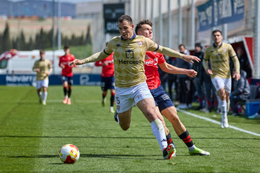 Foto de la victoria de Osasuna Promesas ante el Guadalajara