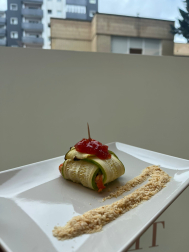 Algunos de los pintxos elaborados por las personas participantes en el concurso