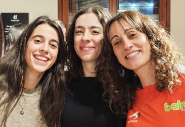Unai Laso celebró en una sidrería con familiares y amigos el triunfo en la final del Campeonato de Parejas