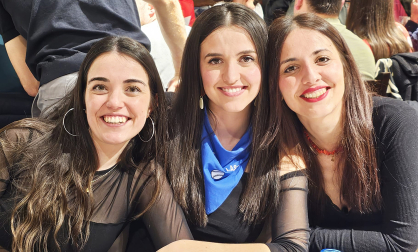 Unai Laso celebró en una sidrería con familiares y amigos el triunfo en la final del Campeonato de Parejas