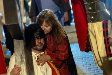 Fotos de la escenificación de La Pasión en Tudela