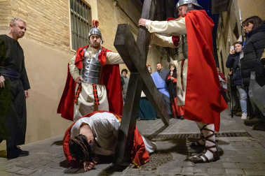 Fotos de la escenificación de La Pasión en Tudela