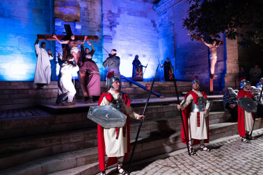 Fotos de la escenificación de La Pasión en Tudela