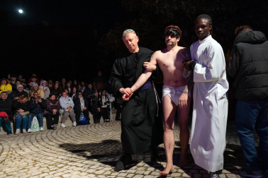 Fotos de la escenificación de La Pasión en Tudela