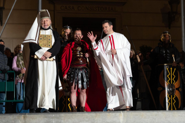 Fotos de la escenificación de La Pasión en Tudela