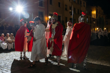 Fotos de la escenificación de La Pasión en Tudela