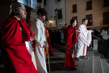 Fotos de la escenificación de La Pasión en Tudela
