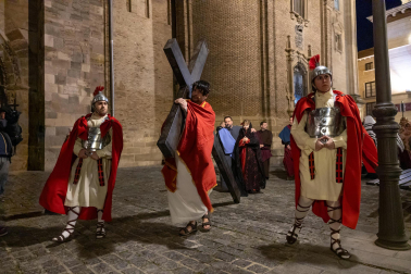 Fotos de la escenificación de La Pasión en Tudela