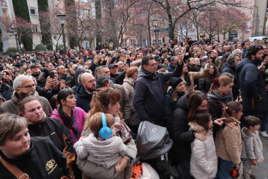 Fotos de la procesión de Jueves Santo en Pamplona